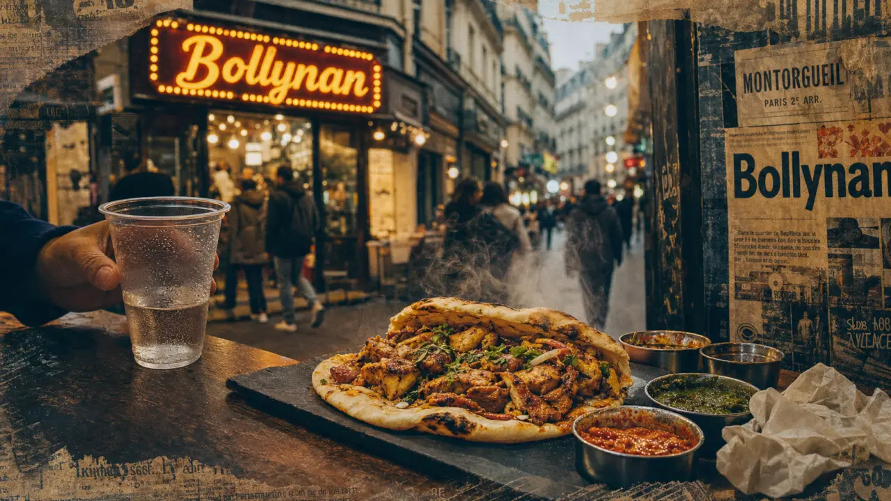 Bollynan street food indienne - montorgueil : nanwich minute au comptoir