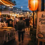Asian street food festival 2025 à Vincennes : marché et foodcourt