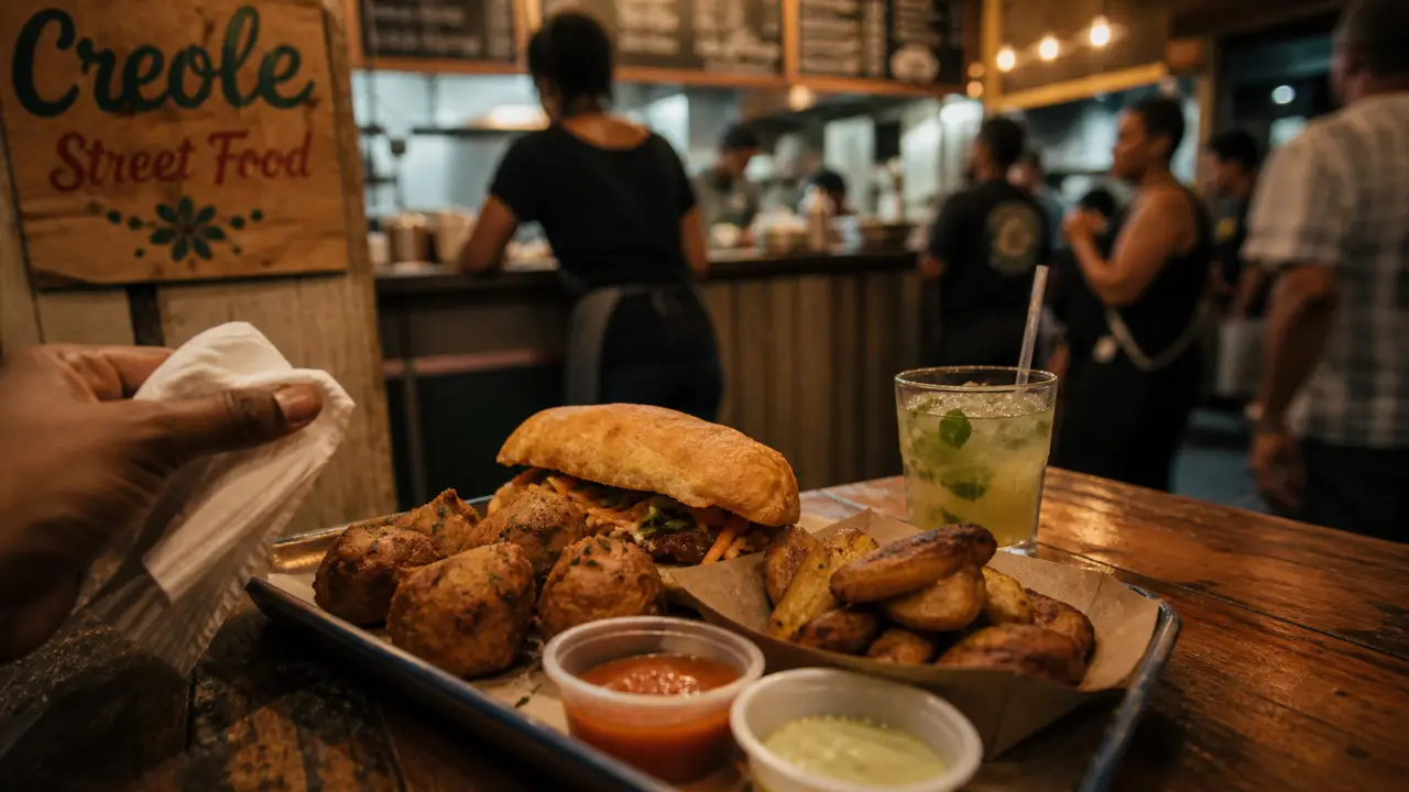 créole street food à Mérignac : bokit et accras croustillants