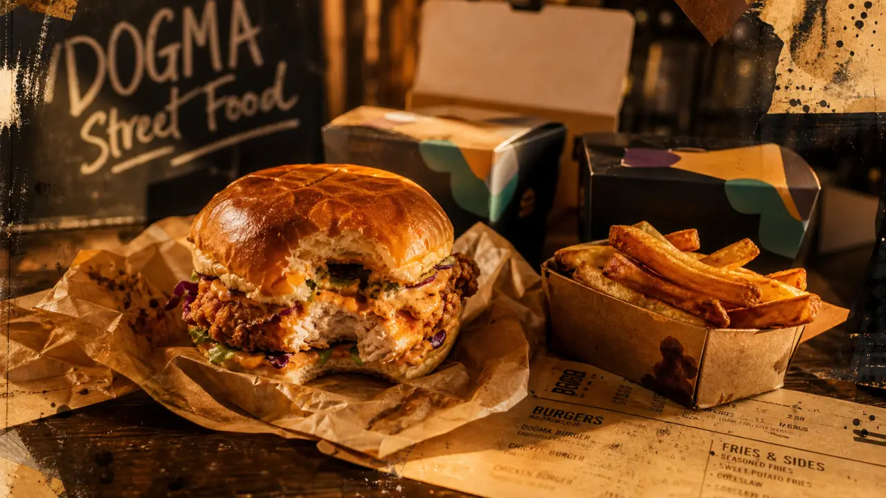 dogma street food Paris 10e : fried chicken et frites