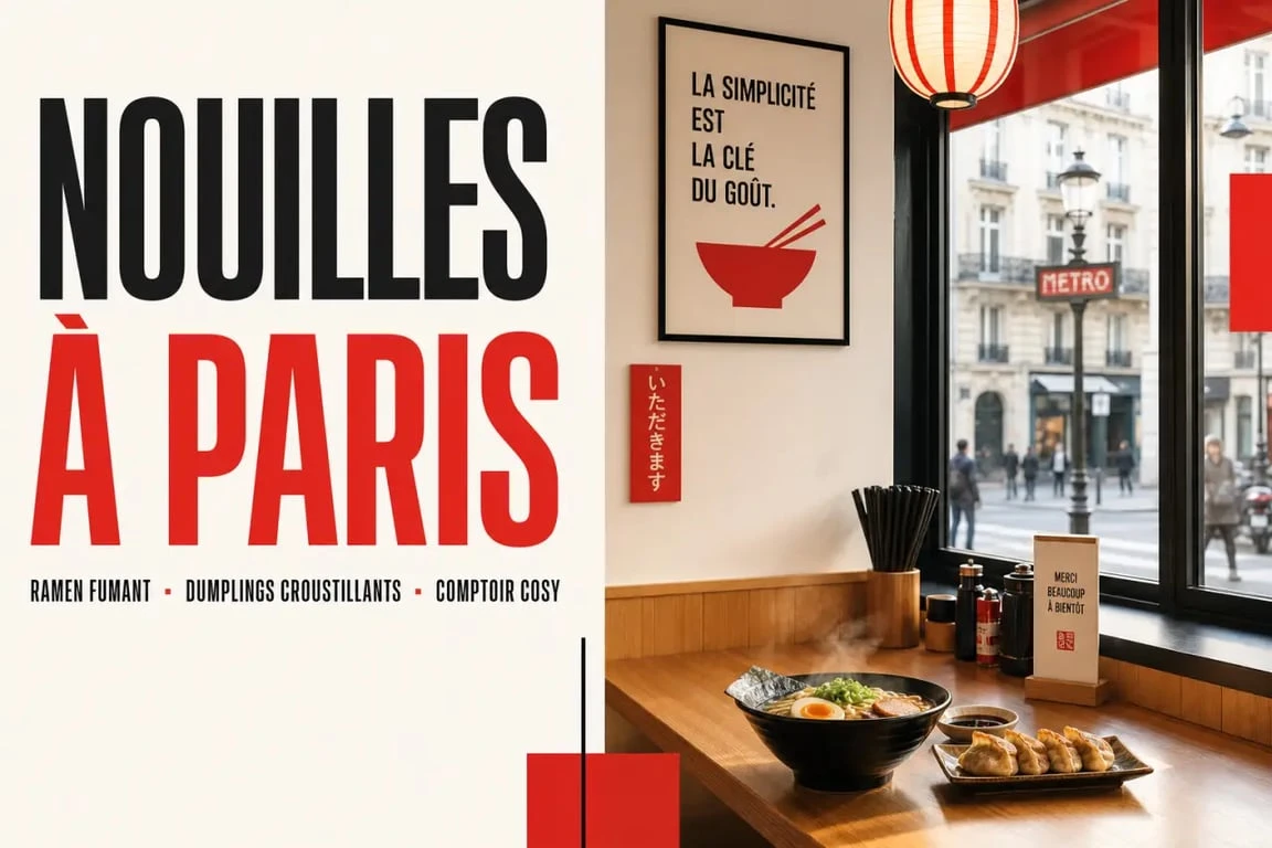 Mulan Paris street food 木蘭 : ambiance cosy d’un restaurant de nouilles et ramens à Paris