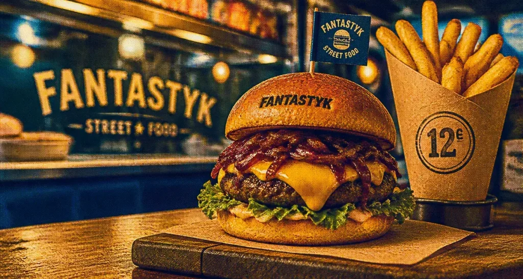 Fantastyk street food paris 12 : burger fait maison, cheddar qui fond