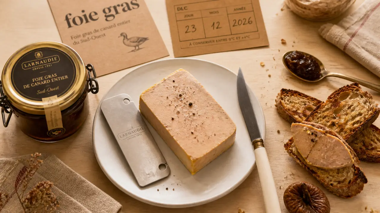 Foie gras épicerie fine paris : canard ou oie, bocal et tranche