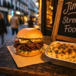 jimmy street food : burger vegan et mac & cheese vegan, comptoir parisien