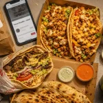 King street food la passerelle : tacos halal à Vitrolles (commande rapide)