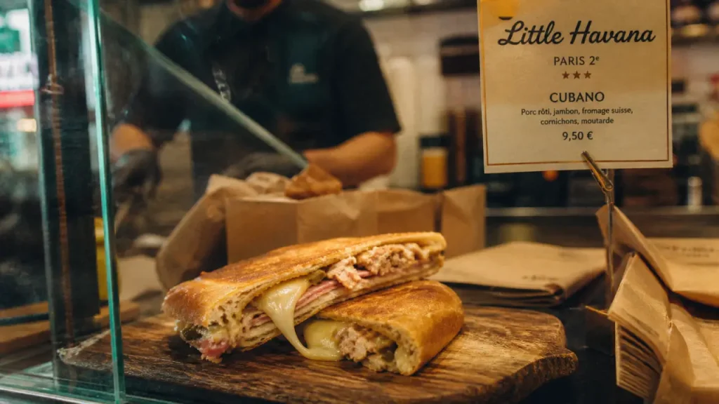 little havana - street food paris 02 : sandwich cubain Cubano à Paris 2e