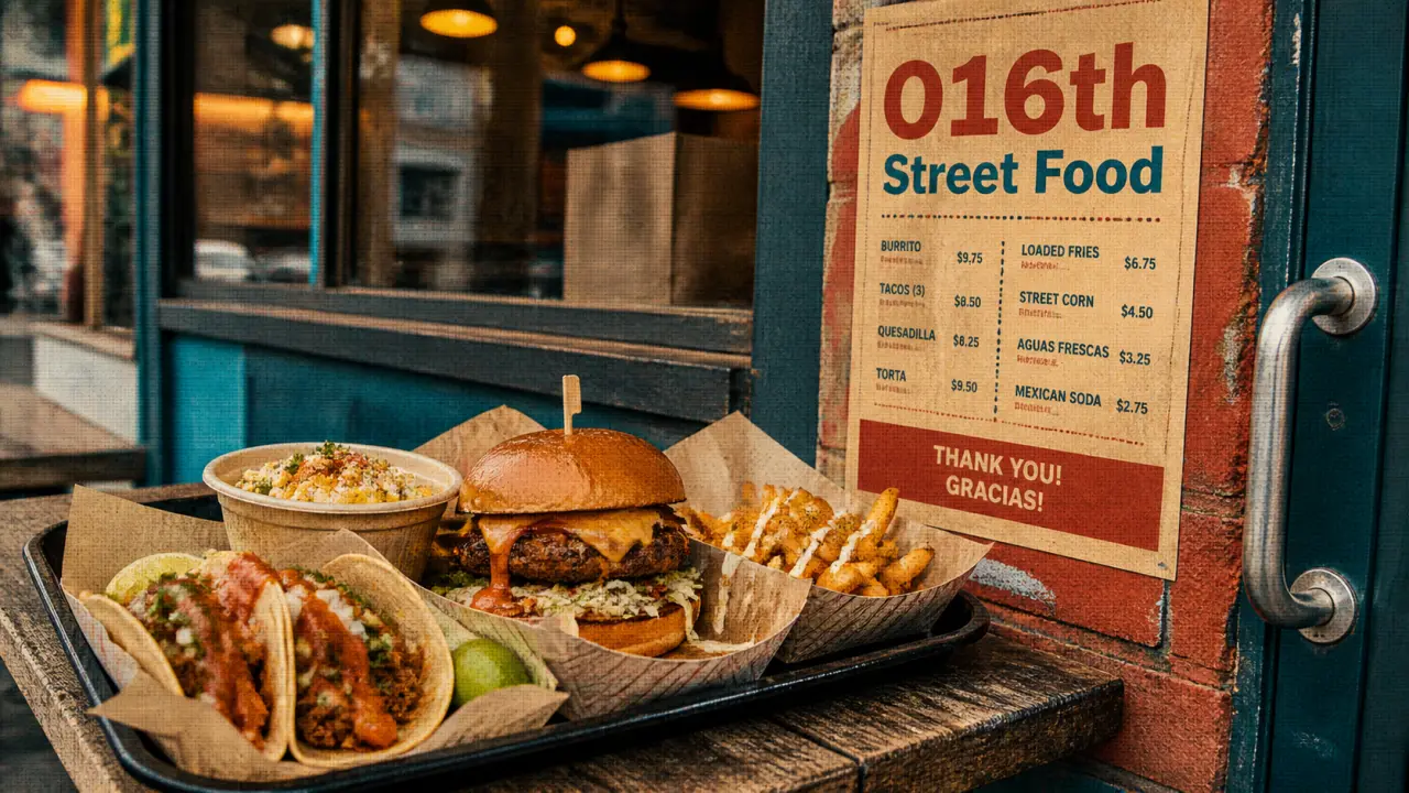 o16th street food : tacos et burgers près de Beauval