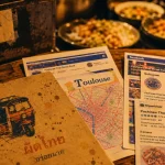 Pachinee thai street food à Toulouse : comptoir street food intérieur