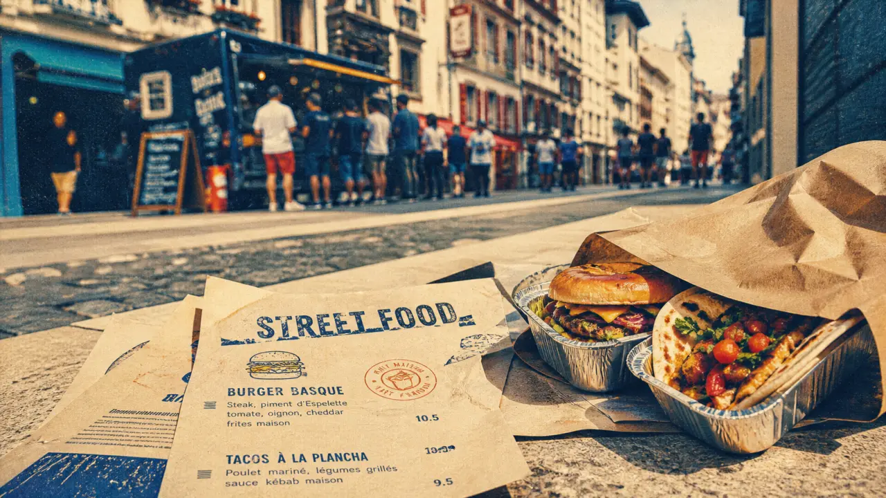 Street food Bayonne : menus et barquettes de tacos et burgers