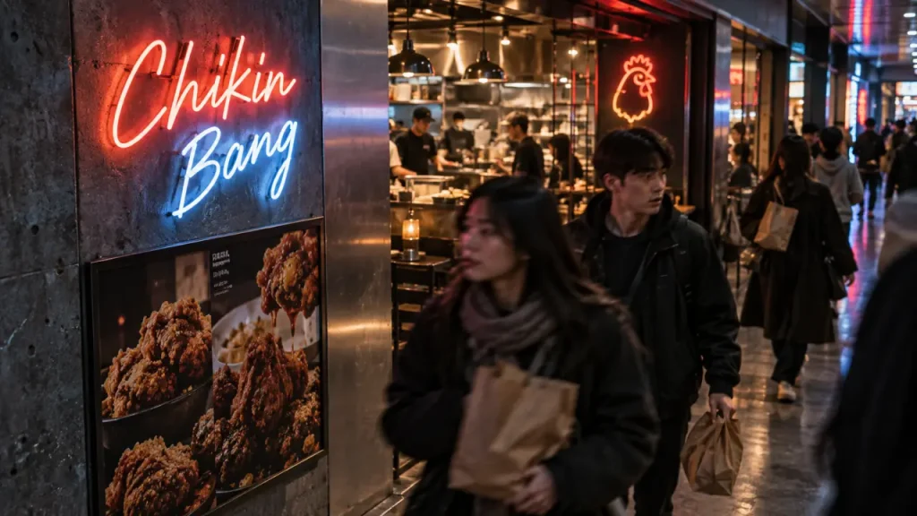 Chikin Bang korean street food à Plan de Campagne
