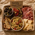 Delitaly street food : plateau antipasti et commande en ligne