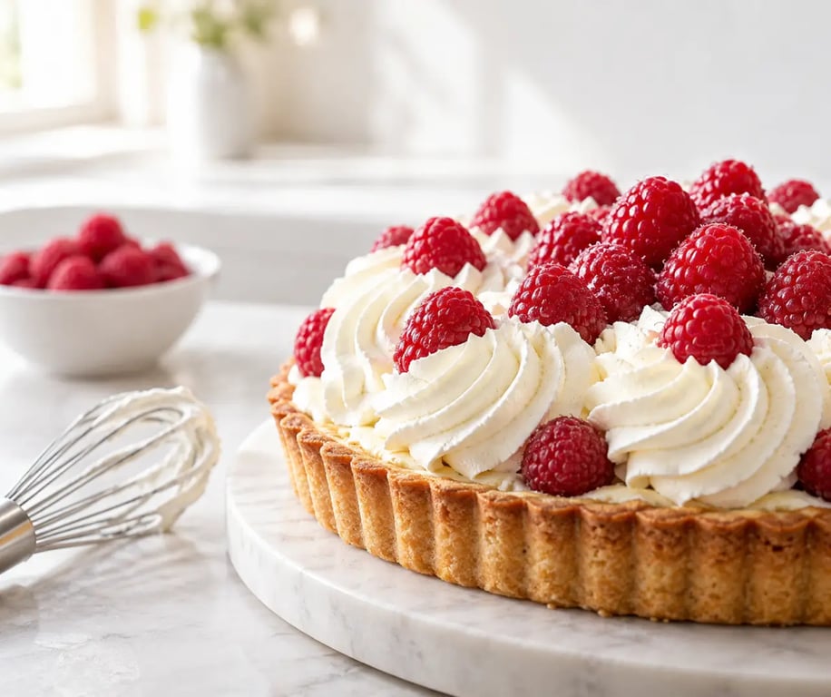 Comment réussir une chantilly maison ferme et aérienne sur une tarte aux fruits