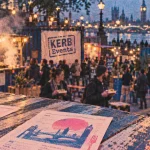 Kerb street food à Londres : stands et containers-bar, ambiance marché