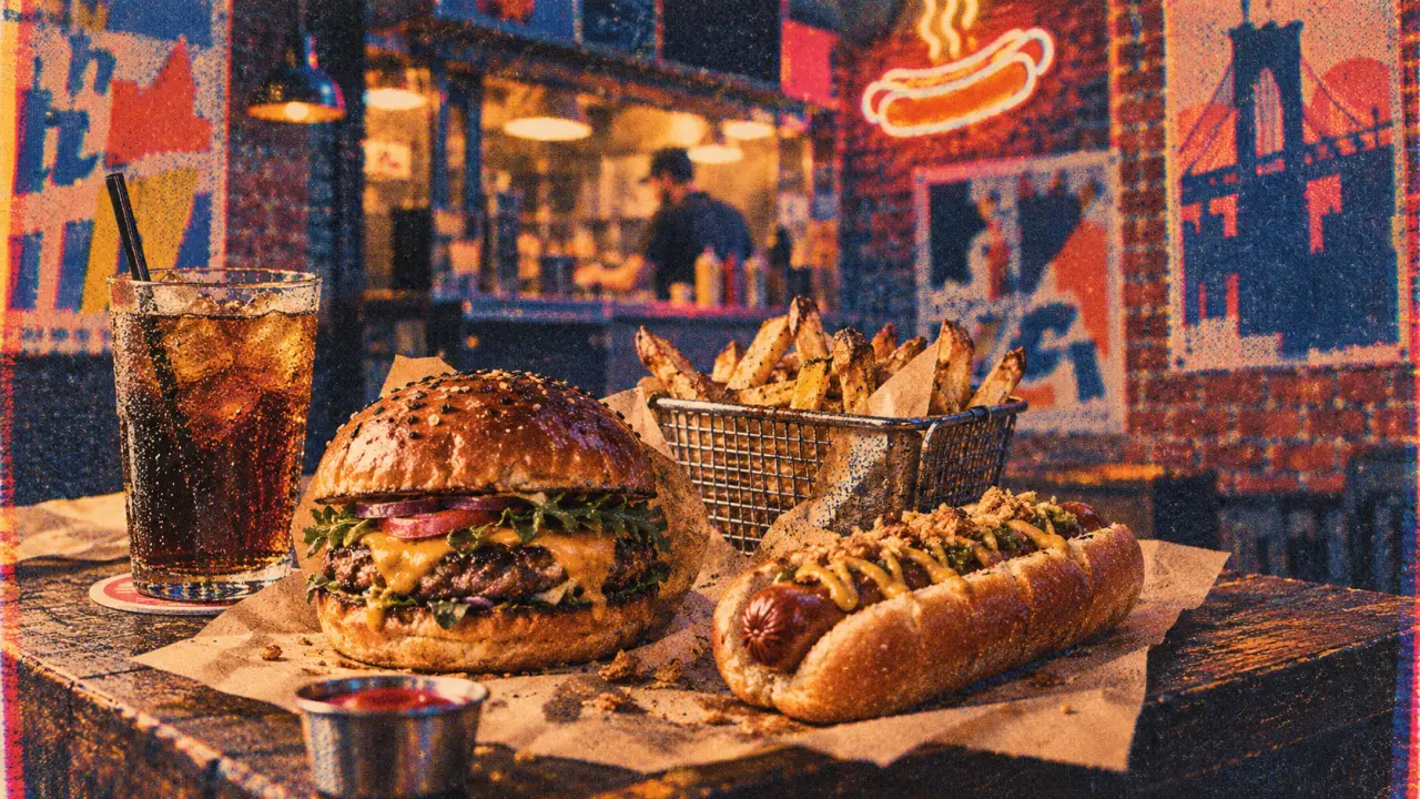 Brooklyn street food à Sablé : burger, frites maison et ambiance new-yorkaise