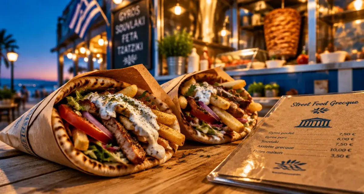 Les filous Nice : street food grecque faite maison