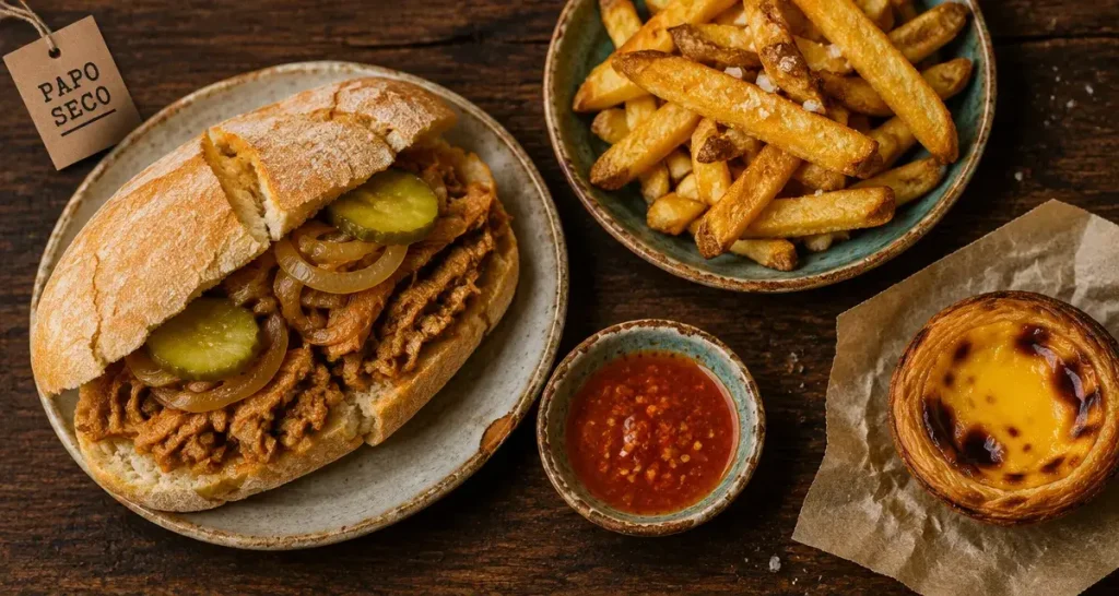 Papo street food a moda portuguesa : papo seco à Paris 11, bifana et piri-piri